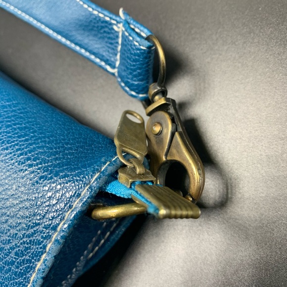 Faux leather satchel bag - Picture 11 of 15